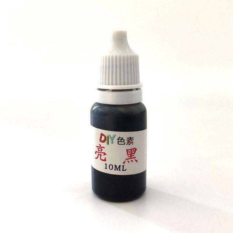 7 Pcs/set 10ml Dyeing Pigment Slime Crystal Mud Colorant Epoxy Crystal DIY