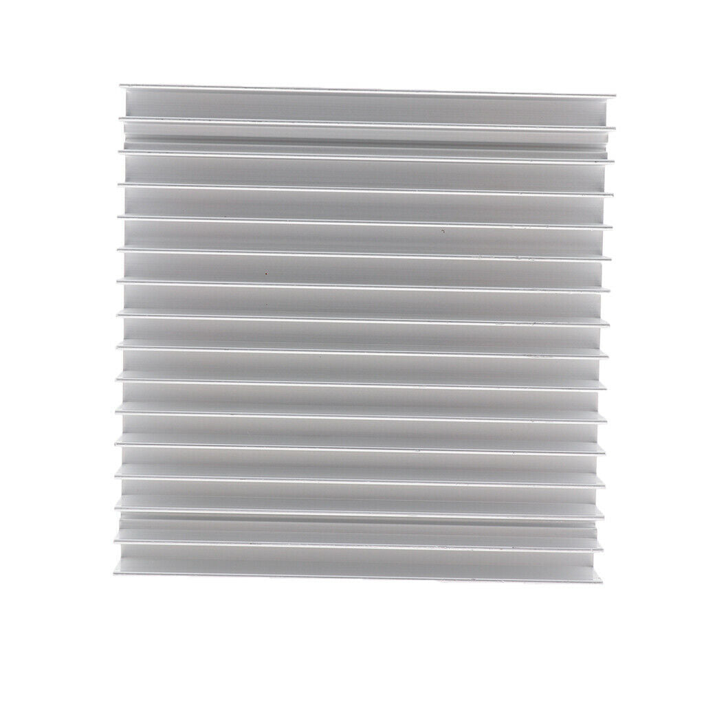 100x100x18mm Aluminum Heatsink Heat Sink Cooler Cooling For Computer, Power IC,