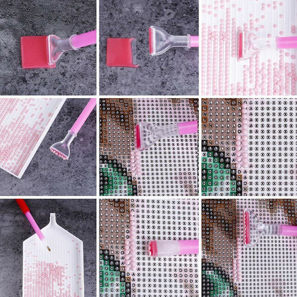 57 Pieces/Set 5D Diamond Painting Cross Stitch Tool Kits