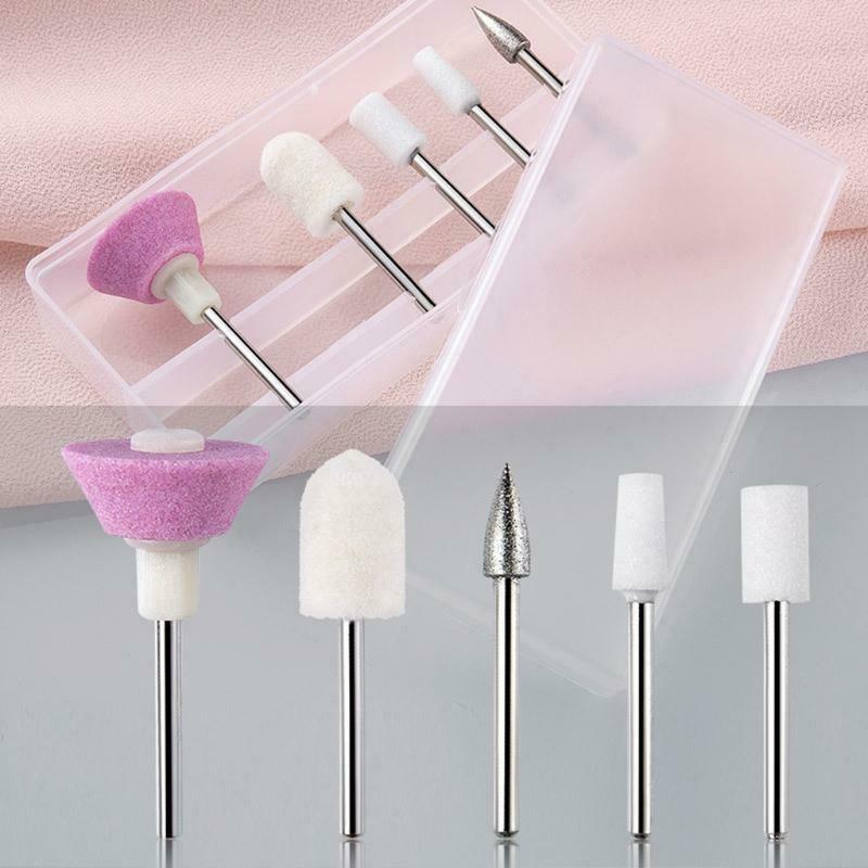Electric Manicure Head Replacement Device Nail Cuticle Files Tools Pedicure
