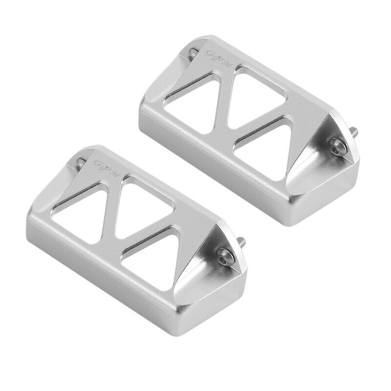 2X(2P Aluminum Stee Servo Protector Guard 7037 for Rc Short Truck Car TraxxB5Q2)