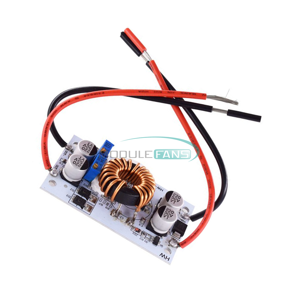 DC 10A 500W Adjustable Constant Boost Current Voltage Step up Driver Module
