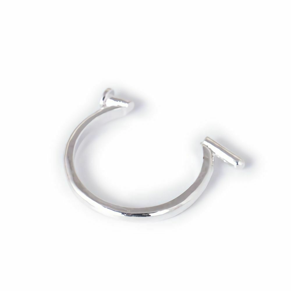 Halloween Party Punk Style Adjustable Copper Rings Open Rings Nail Rings Alloy