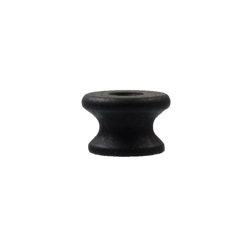2x Ebony Wood Endpin Strap Lock for Guitar Ukulele Bass Parts Accessories