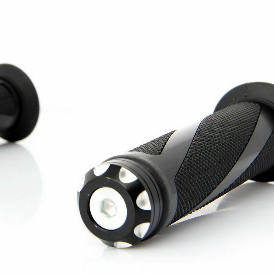 22mm 7/8" ATV Bike Motorcycle Hand Grips Handle Bar Grip Fit For Suzuki Ducati