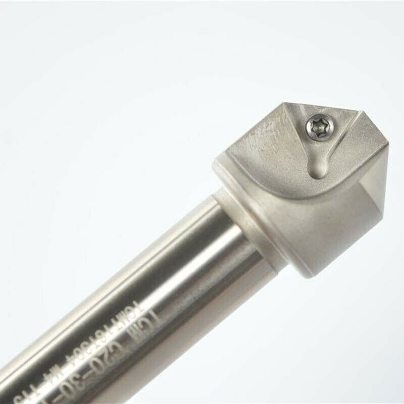 45°(9mm-30mm)TCMT C20-30-110 straight shank centering chamfering cutter For TCMT