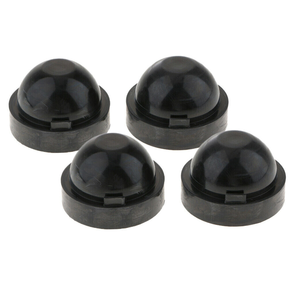 4PCS Inner Dia Rubber Housing Seal Dust Cover for Car LED HID Headlight 85mm
