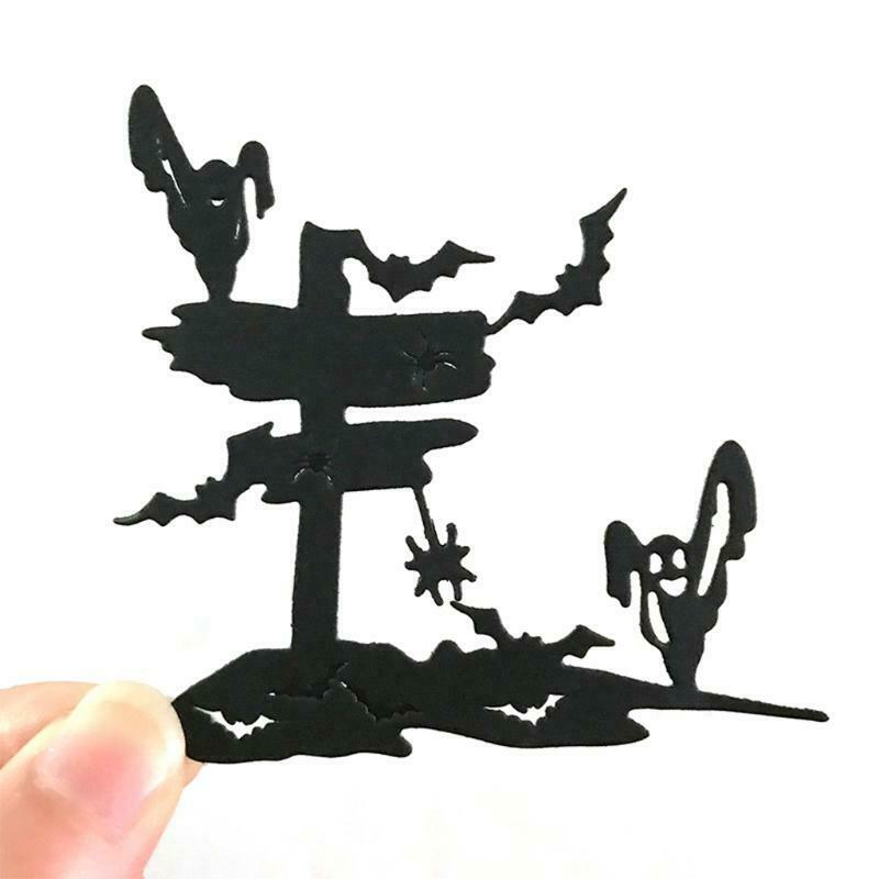 Halloween Bat Ghost Metal Cutting Dies Stencil DIY Scrapbooking Album Paper Card