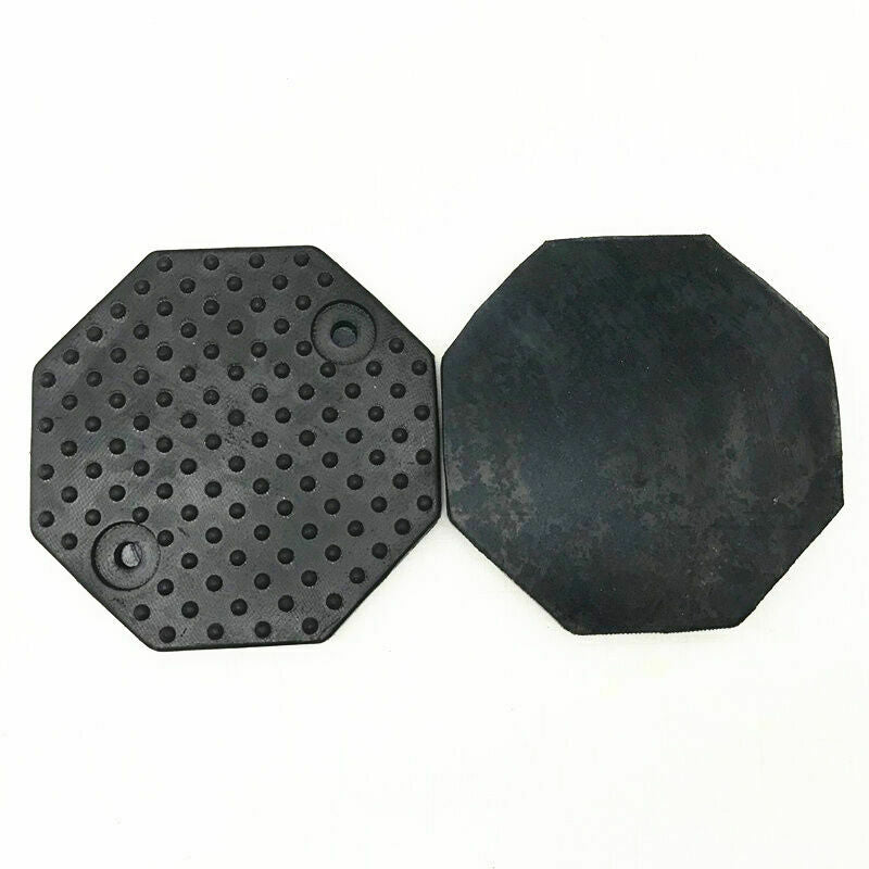 4Pcs Octagon 135*10mm Heavy Duty Rubber Arm Pads Car Auto Hoist Lift Accessories