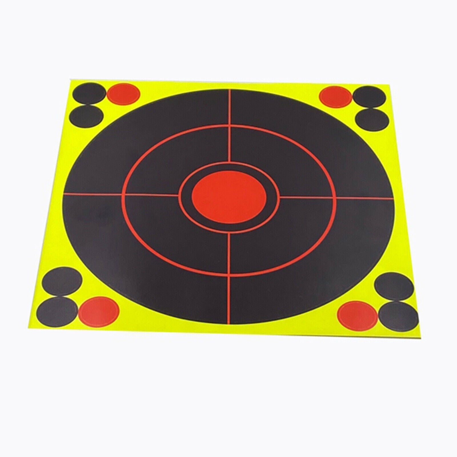 10x Durable Shooting Paper Target Splatter Targets Aim Object Hunt Supplies