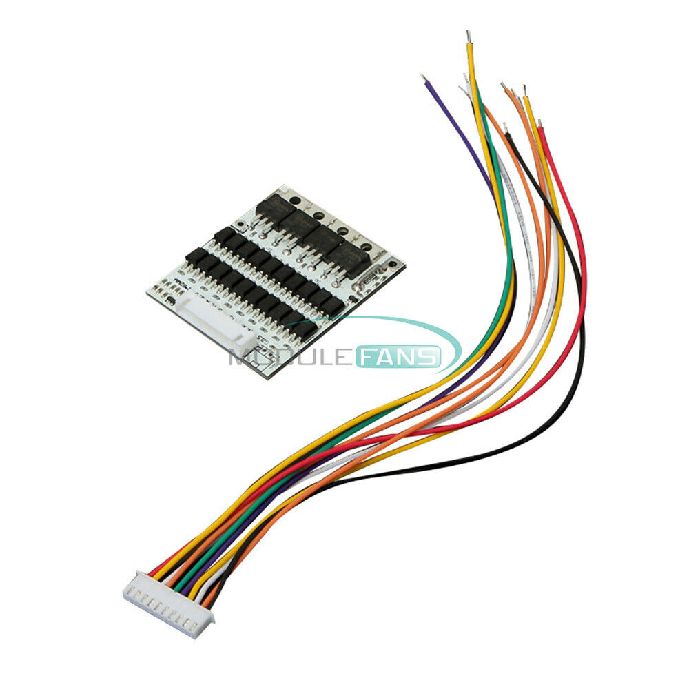 2PCS 10S Li-ion Lithium Cell 36V 40A 18650 Battery Balance Protection BMS Board