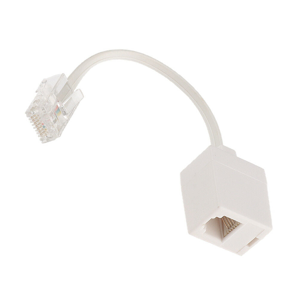 To RJ11 Telephone Line Cord Landline Extension Cable for Home Office