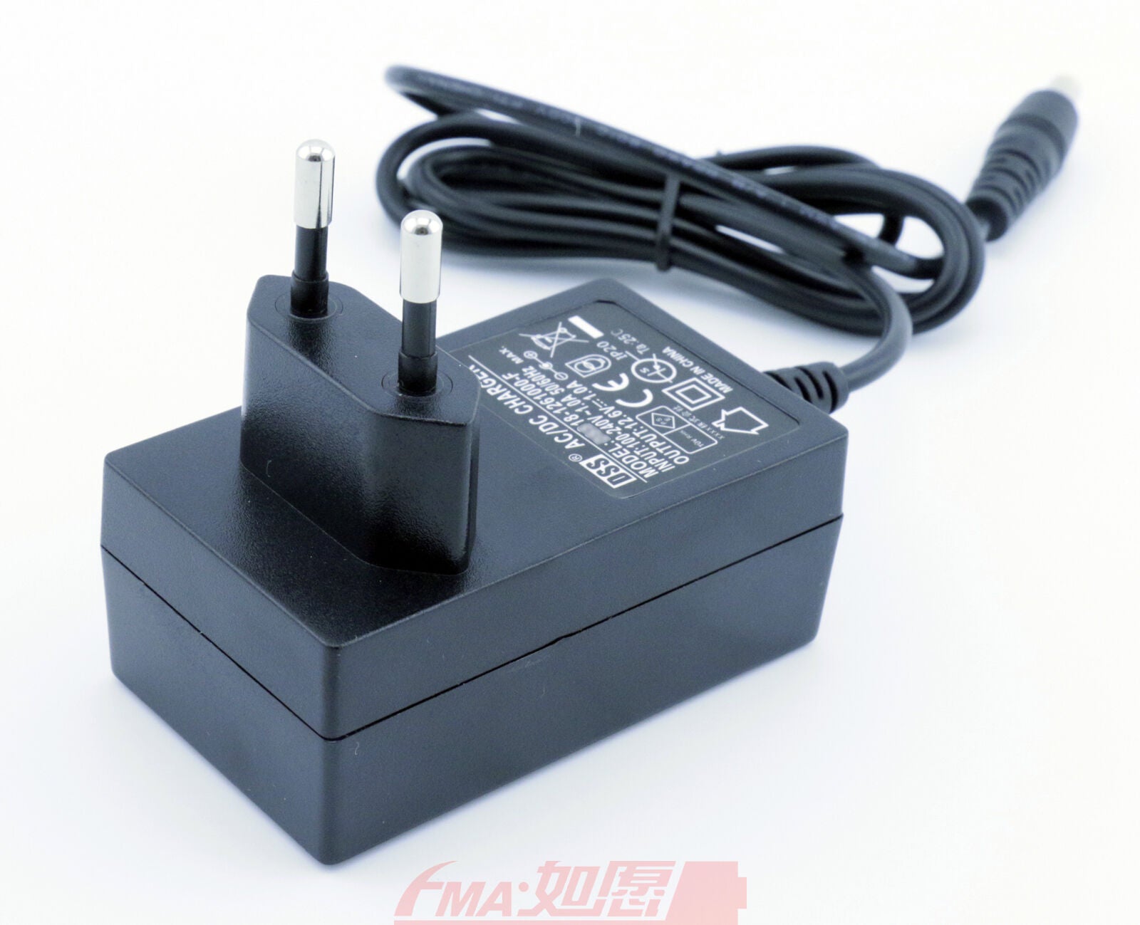 2Pcs 12.6V 1.5A LED light Charger to 11.1V Li-ion Li-Po Battery CCC CE FCC EUF