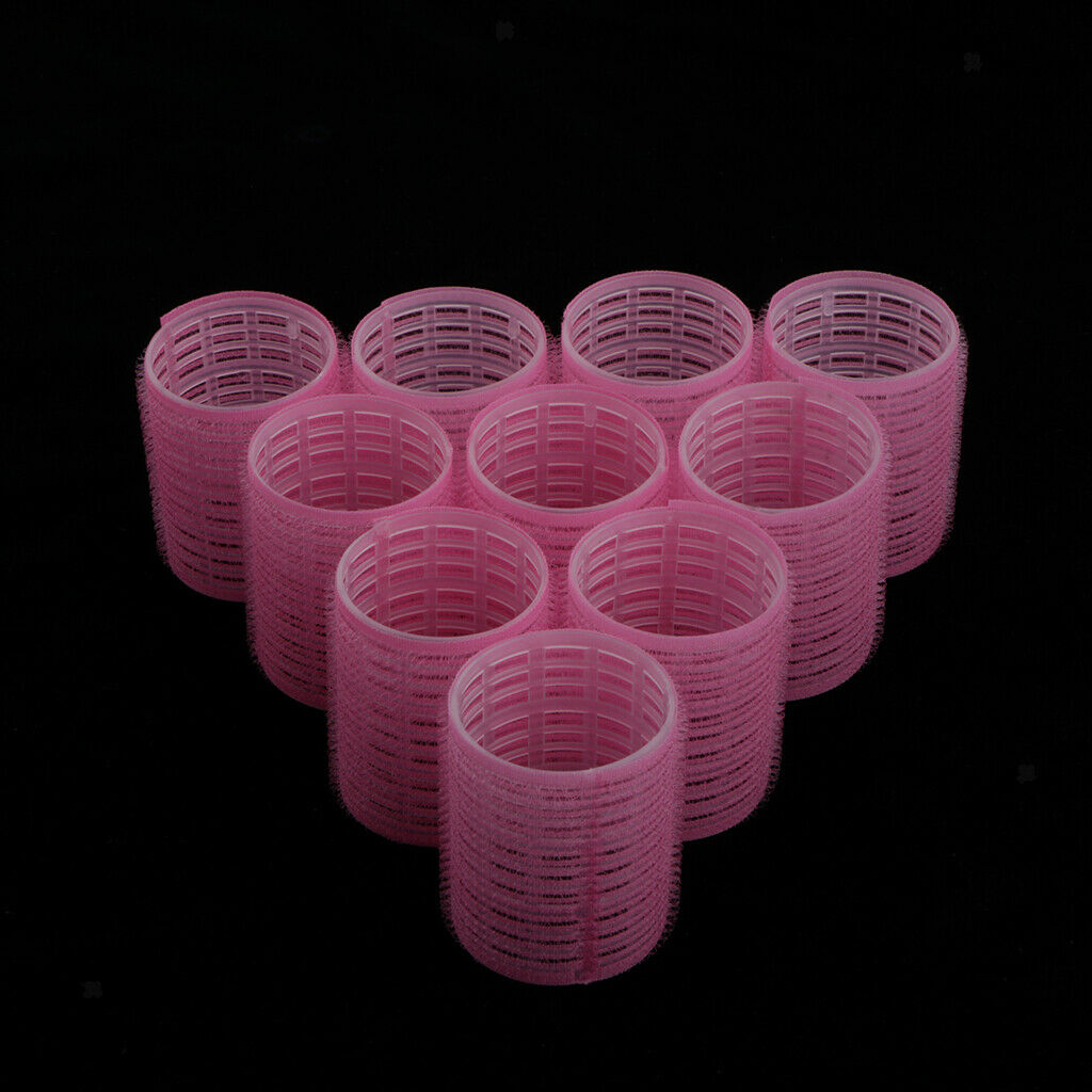 30pcs Hair Rollers Self Grip Cling Curlers For Curly Straight Long Wavy Hair