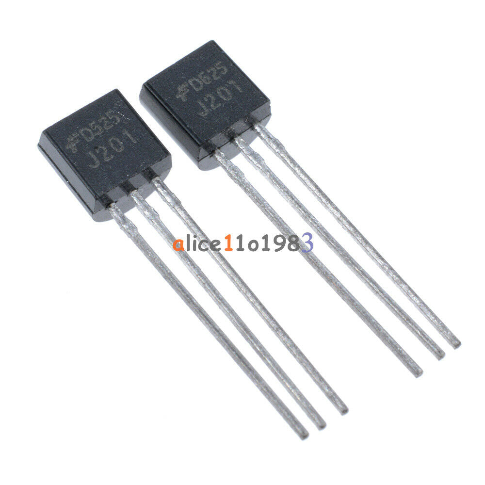 20PCS J201 JFET N-Channel Transistor 50mA 40V TO-92