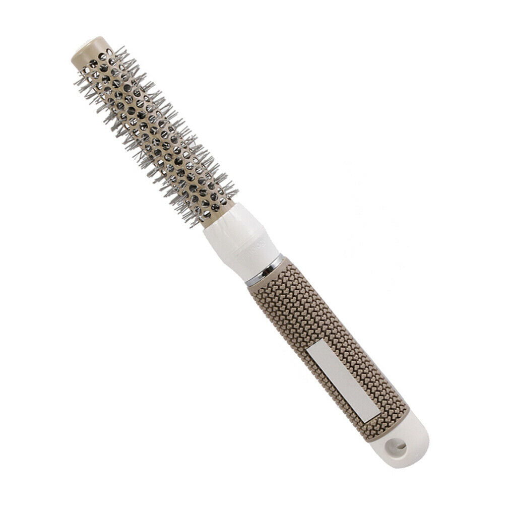 Grey Hair Brush Curly Hair Styling Small Round Brush Comb