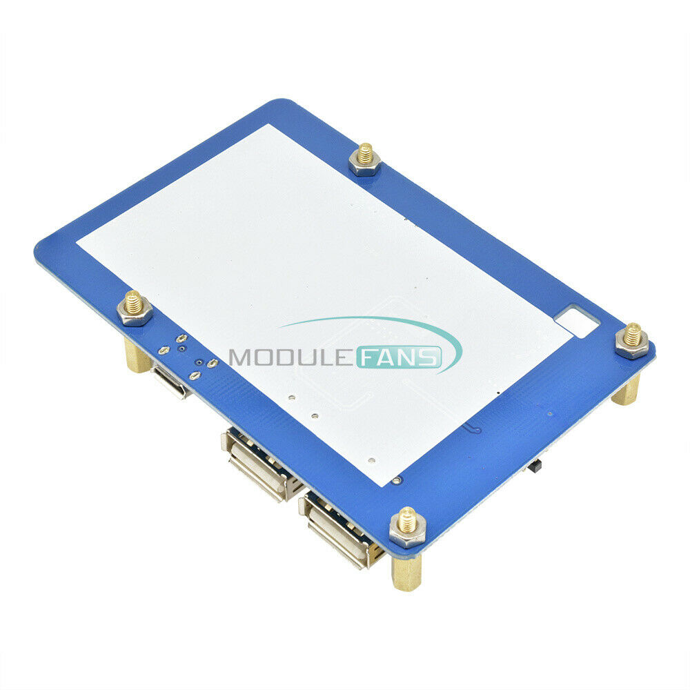 With Dual USB Output Lithium Battery PowerPack Expansion Board for Raspberry Pi3