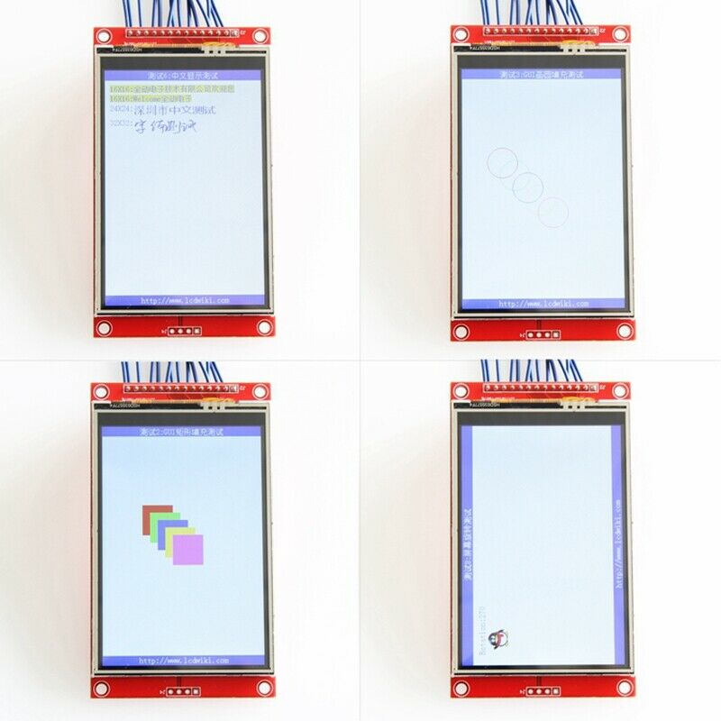 3.5 Inch 480x320 SPI Serial TFT LCD Module Display Screen with Press Panel DriZ9