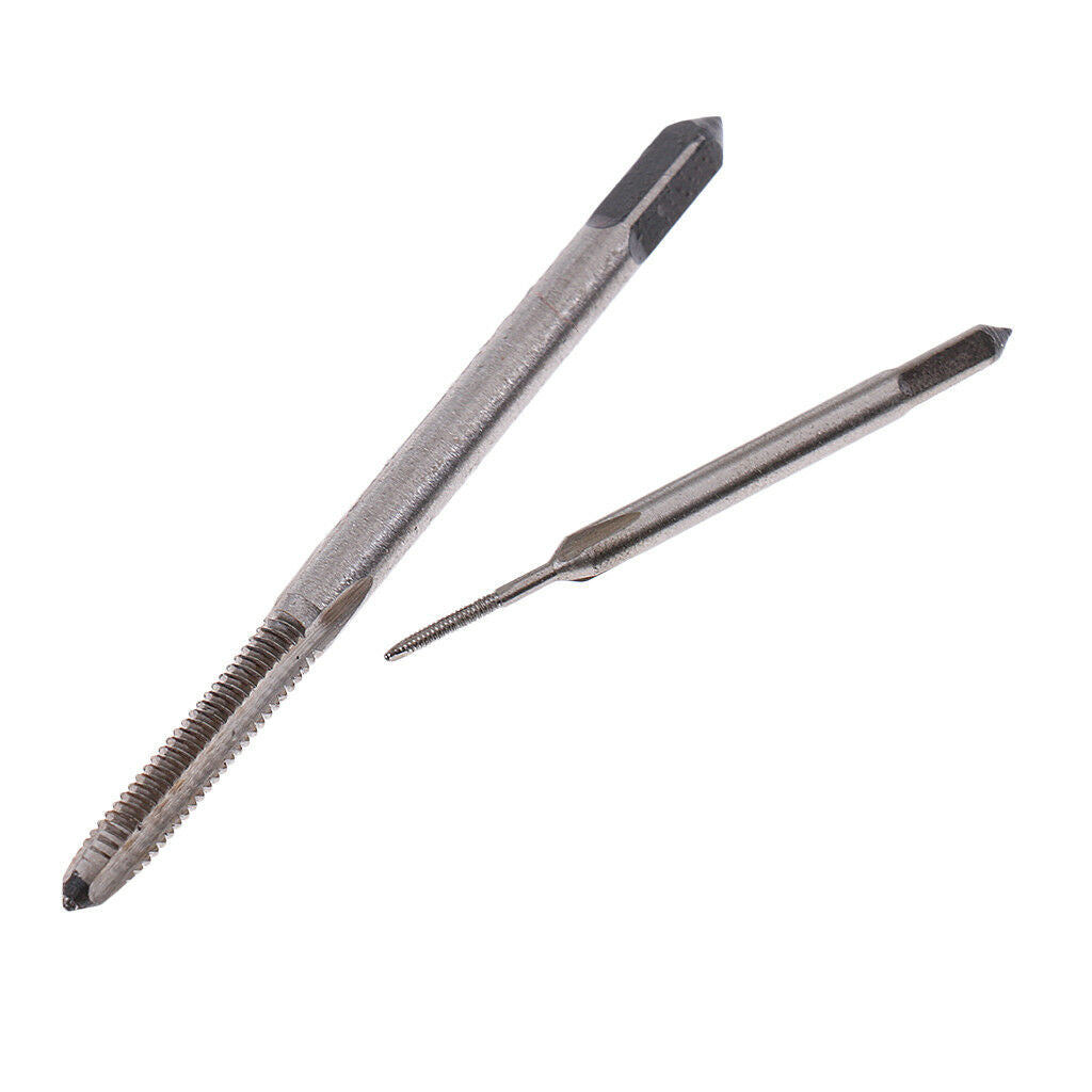 10Pcs/Set M1-M3.5 Hand Screw Thread Plug Taps Set Alloy Steel Tap Drill Bits