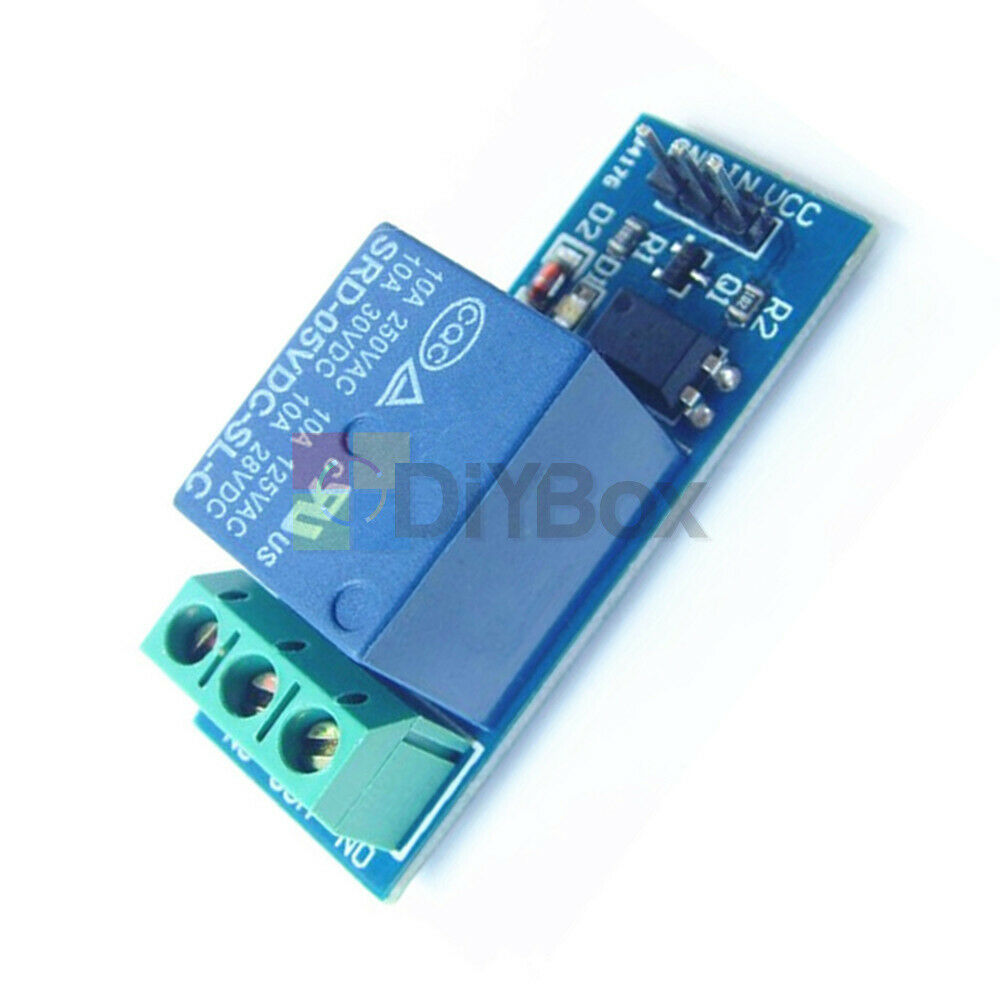 5V 1 Channel 1-CH Relay Shield Module w/ Optocoupler For PIC AVR DSP ARM Arduino