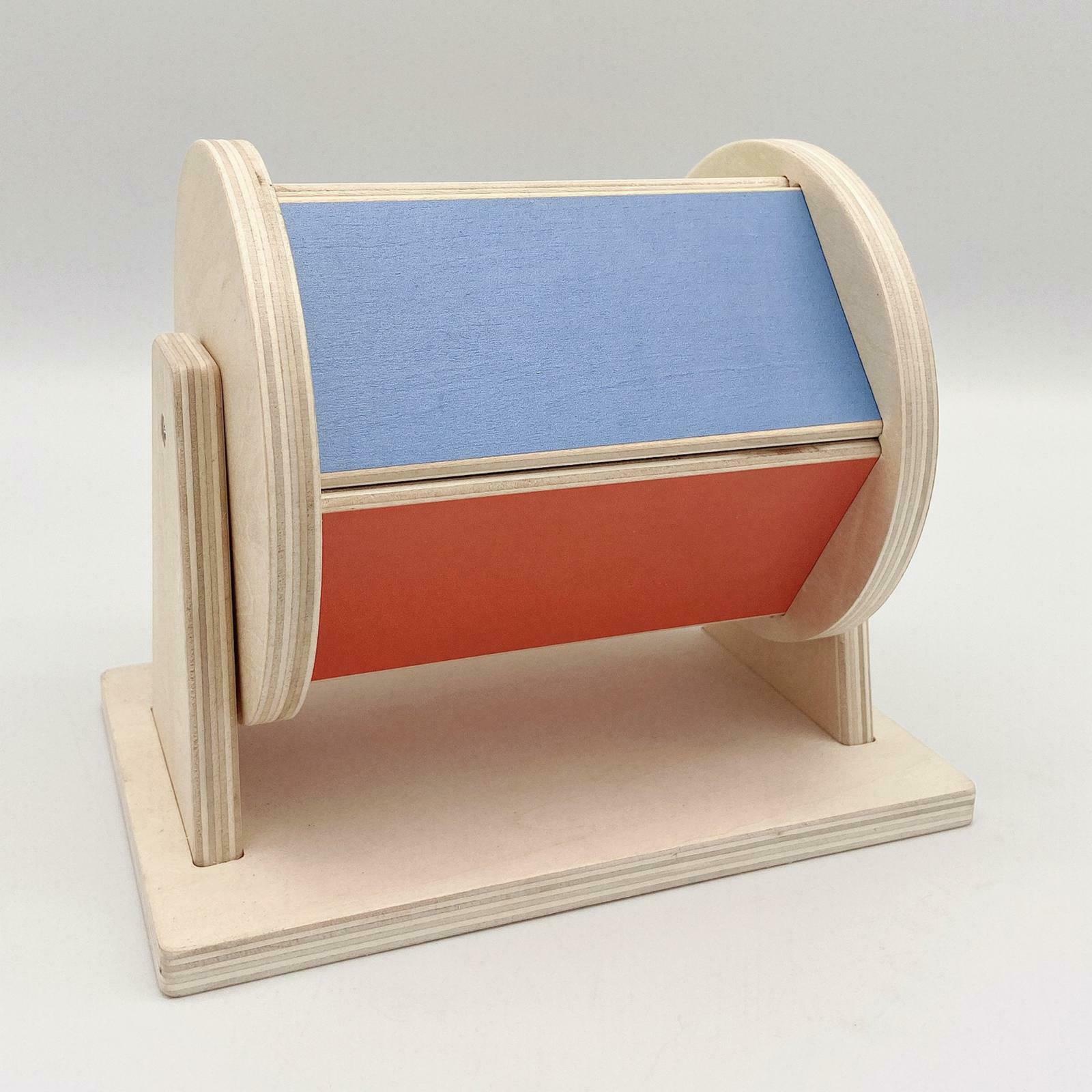 Multicolored Spinning Drum Toys for Kids Kids Eye Hand Coordination Skill