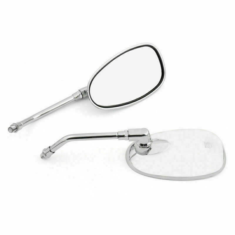 Rear View Mirrors Left Right Fits Yamaha XV1100/535/750 SR125/185/250 SRX600/400
