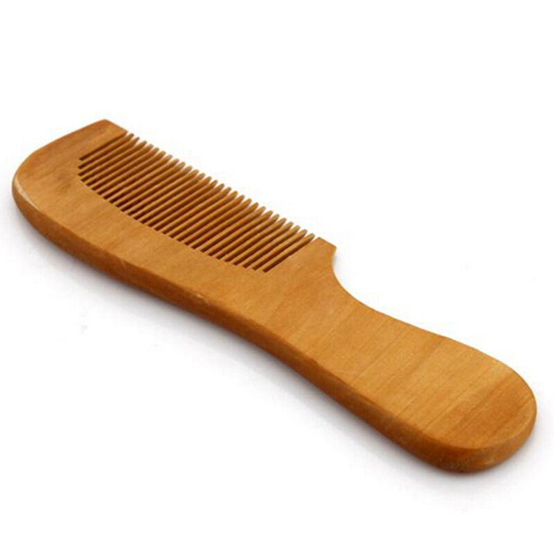 Portable Anti-static Health Care Hair Massage Head Wooden Comb Highqualit.l8