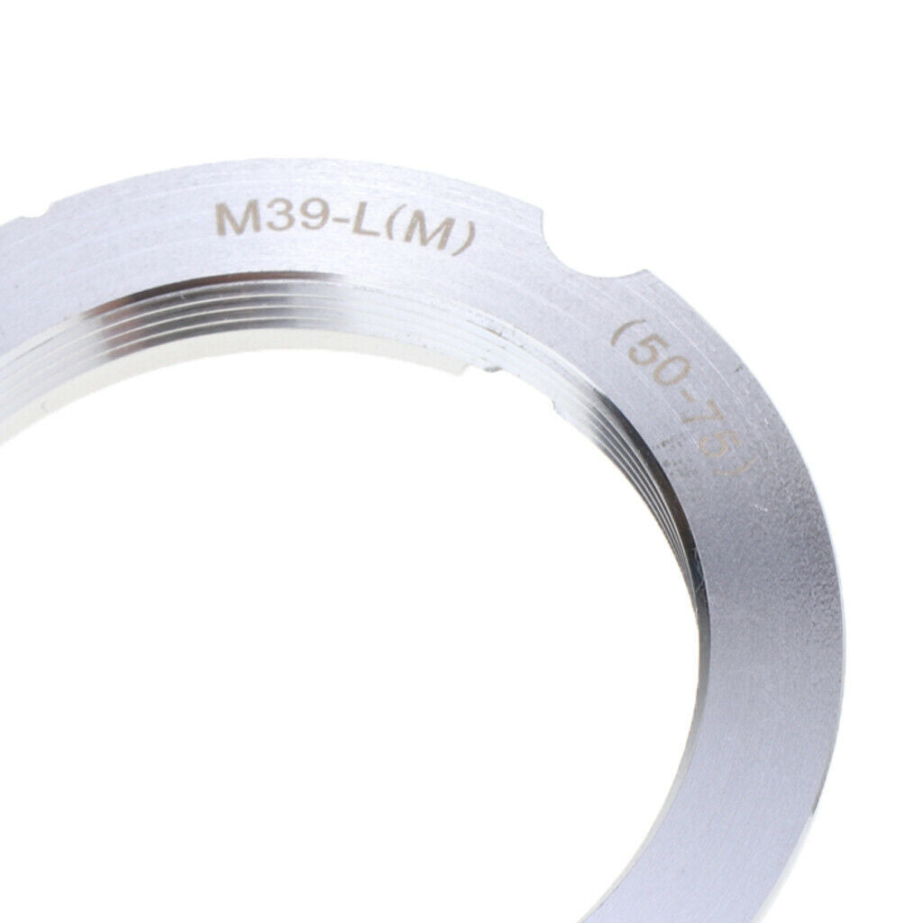 Lens L (M39) to LM (50-75) Focusing lens for cameras with
