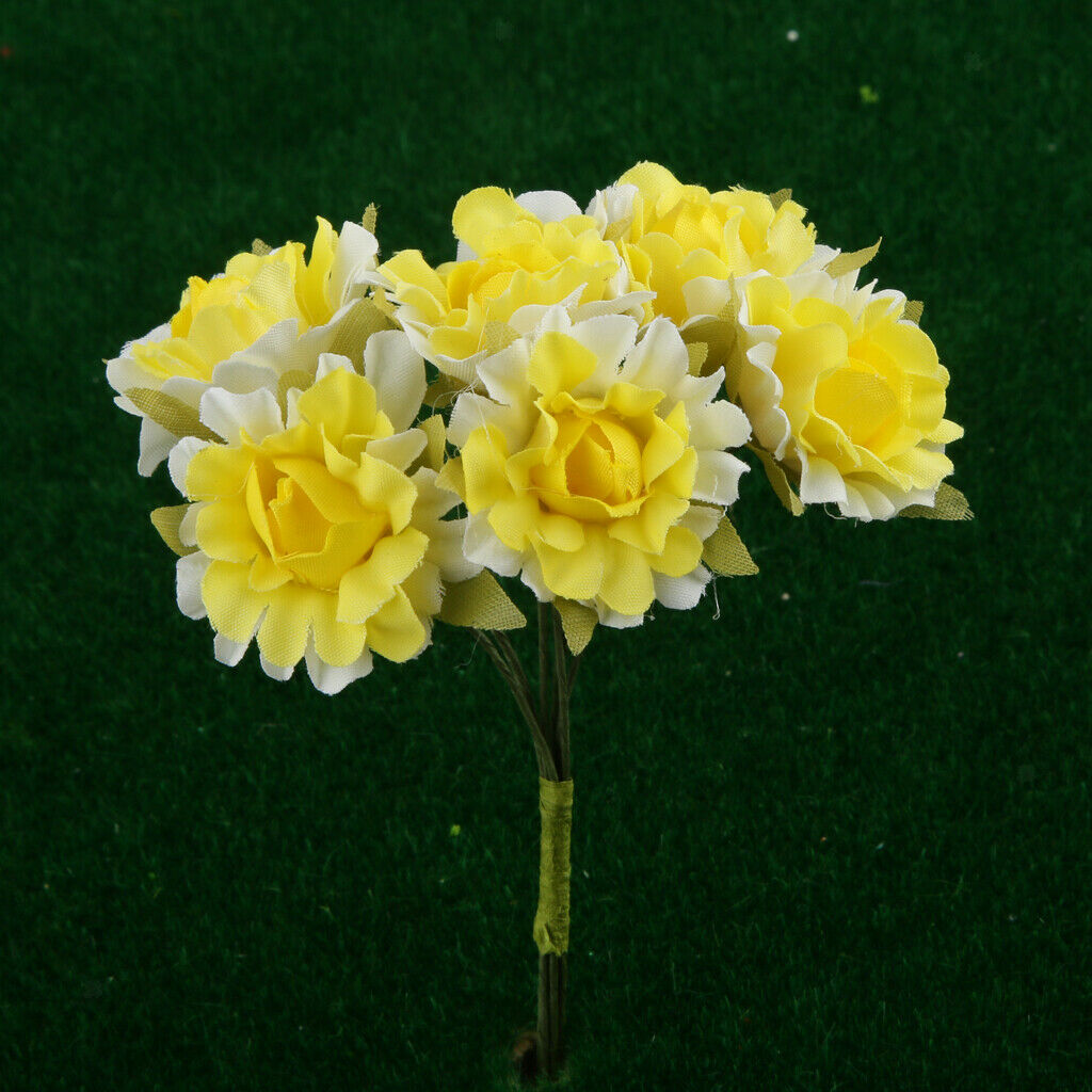 2x 60x Artificial Daisy Flower Head Silk Plant DIY Floral BanquetDIY Venue Decor