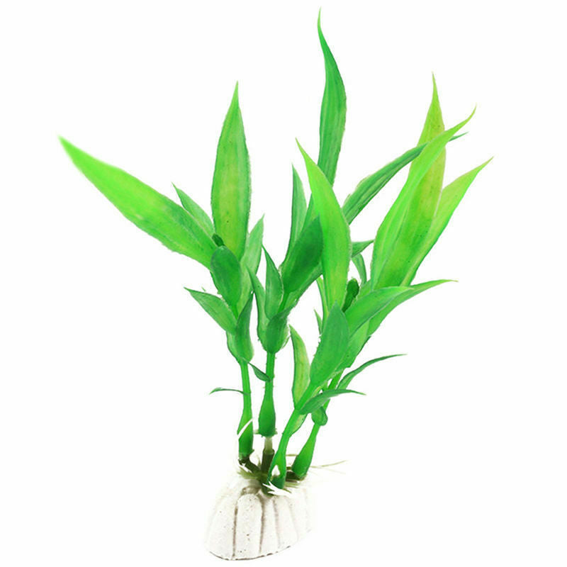 10pcs Artificial Water Plants Aquarium Plants