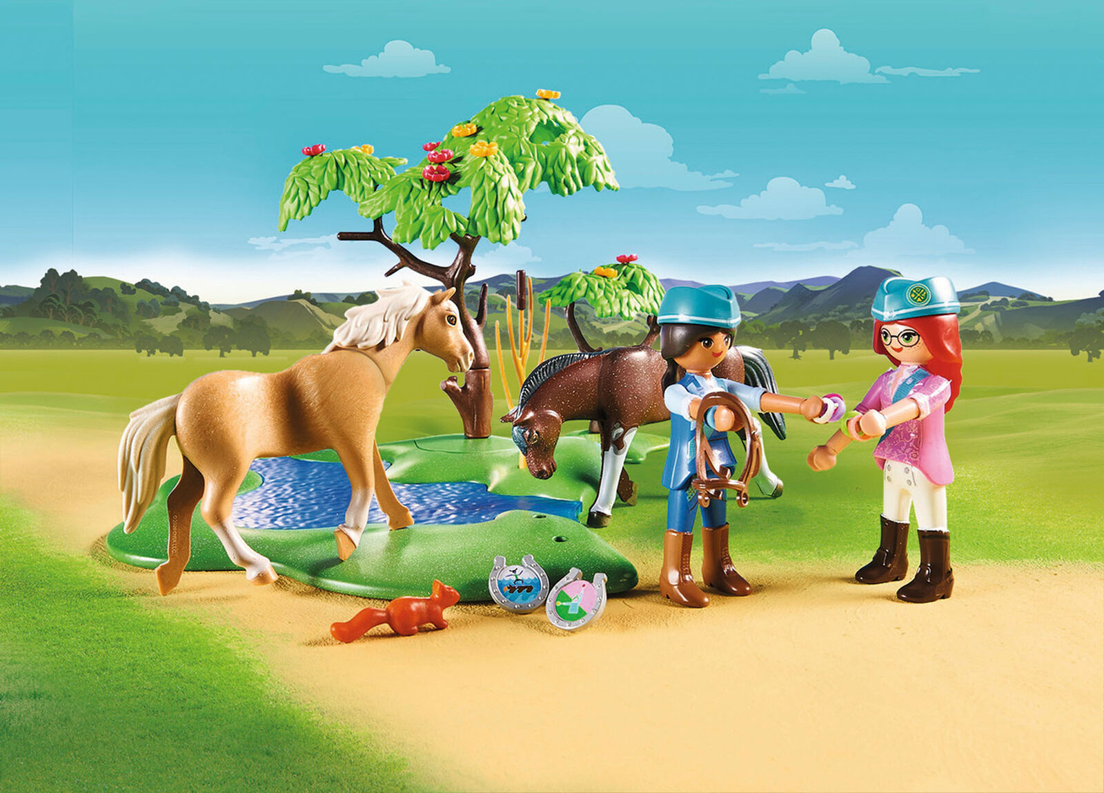 70330 Playmobil DreamWorks SpiritÂ© River Challenge Suitable for ages 4 years and