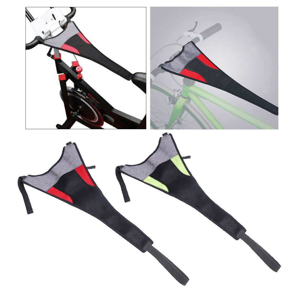 2x Road Bike Sweat Cover Frame Guard Net Strap Cover Protector Holder Accessory
