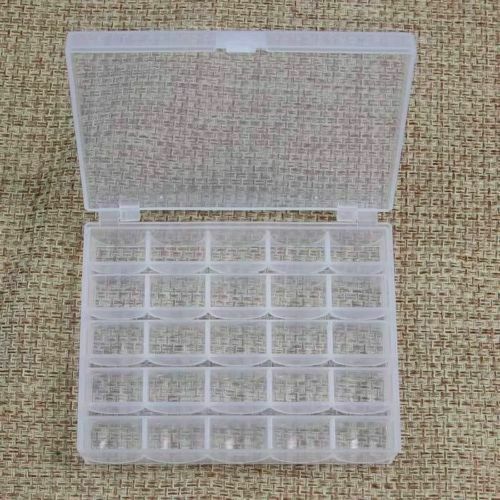 Clear Plastic Case Box For Bobbin Spool Bobbin Sewing Machine Storage