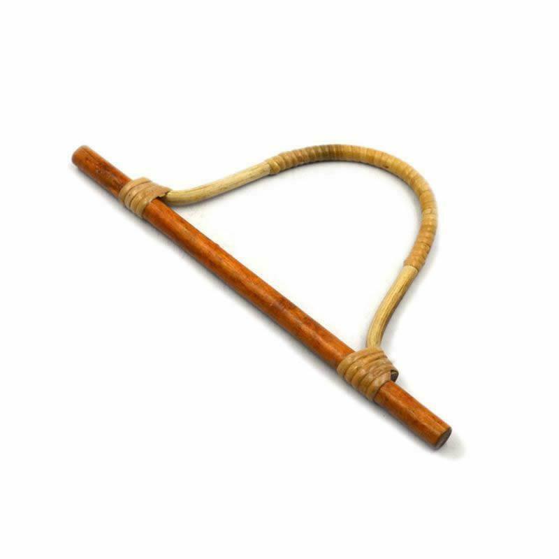 Bamboo Rattan Purse Hanger Bag Handle DIY Handbag Replacement Accessories