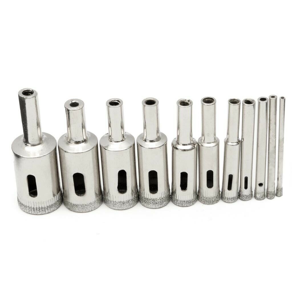Diamond Drill Bits - Glass and Tile Hollow Core Drill Bits Extractor Remover