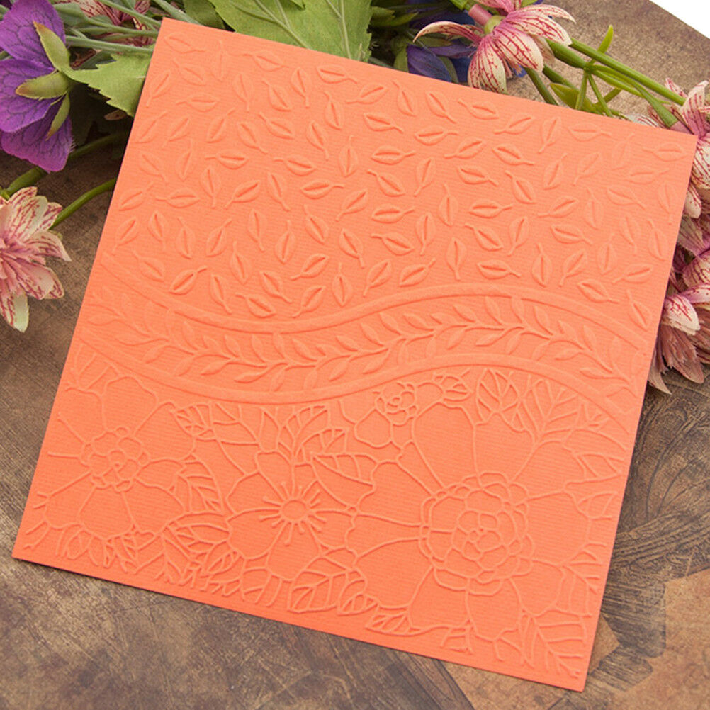 leaves Embossing folders Plastic Embossing Folder For Scrapbooking DIY car.l8