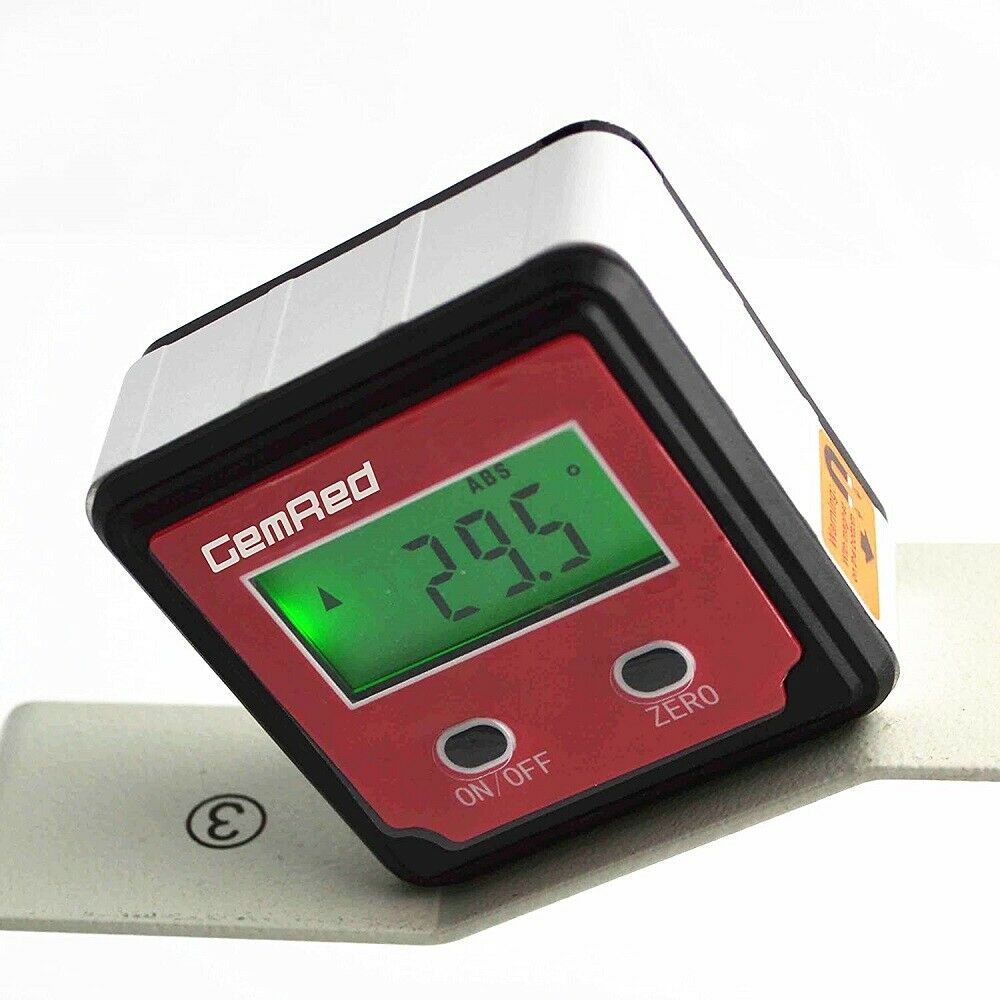 Digital Display Inclinometer Measuring Goniometer Electronic Level Angle Finder