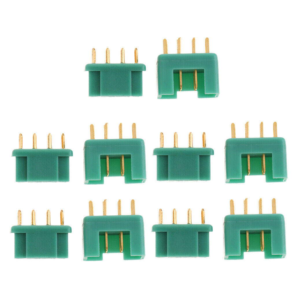 5 pairs of MPX multiplex connectors 6 pin male connector for RC battery