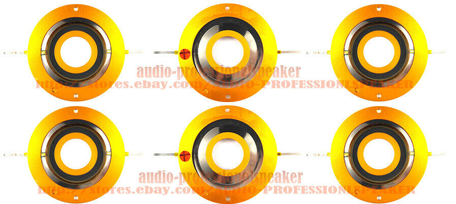 6pcs CCAR Diaphragm  For JBL 2404 2404H 2404H-1 2405 2405H 075 076 16 ohm