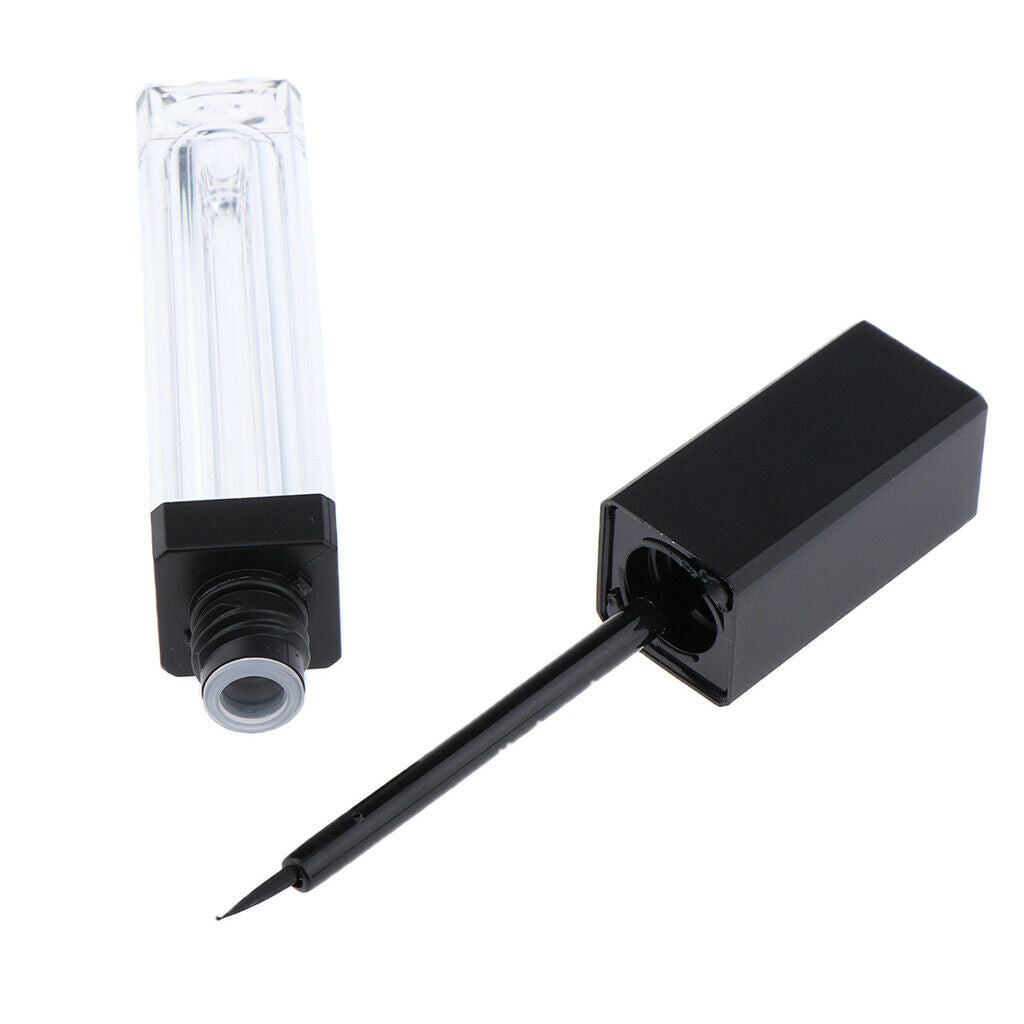 3PCS 6ML Empty Plastic Eyeliner Vial Bottle Containers for