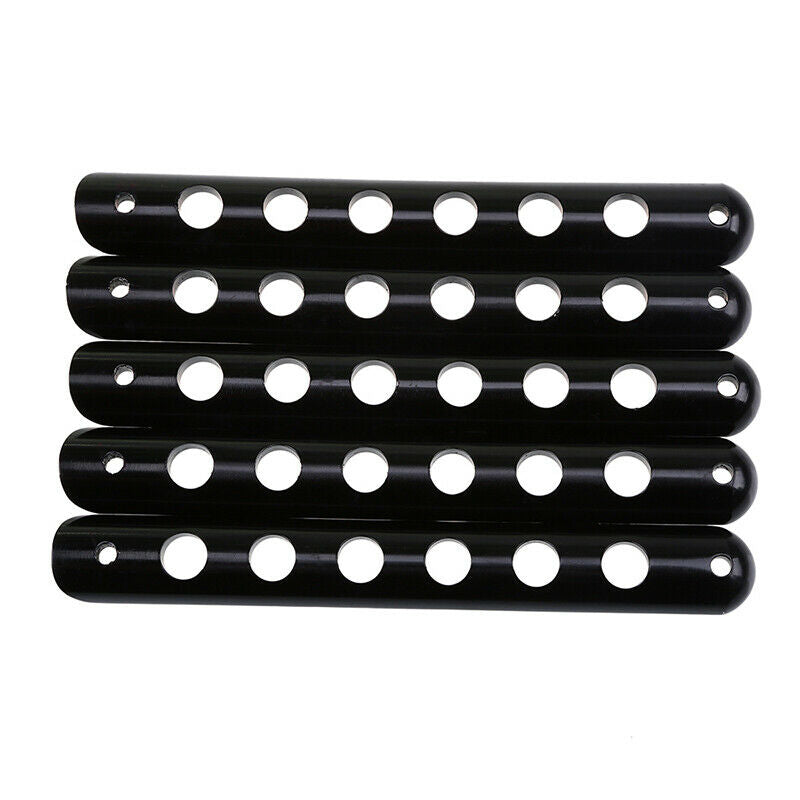 5x Door Grab Handle Inserts Cover Trim Black for 2007-2018 Jeep Wrangler JK