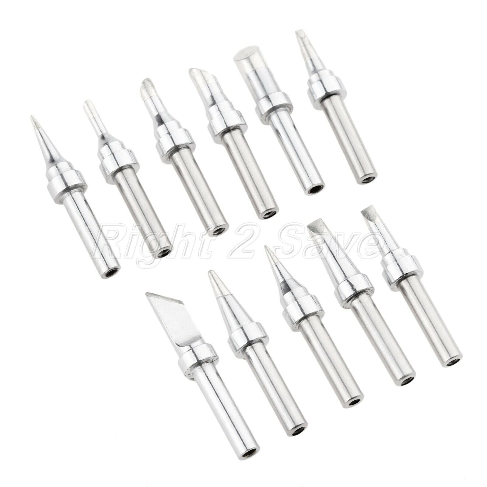 Set of 11Pcs 200M-T Series Soldering Iron Tip for quick 203/204 Machine Supplies