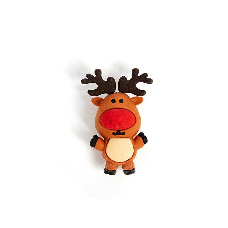 Christmas Child's Gifts Santa Claus Shape Eraser Cartoon Shape Eraser Station JD
