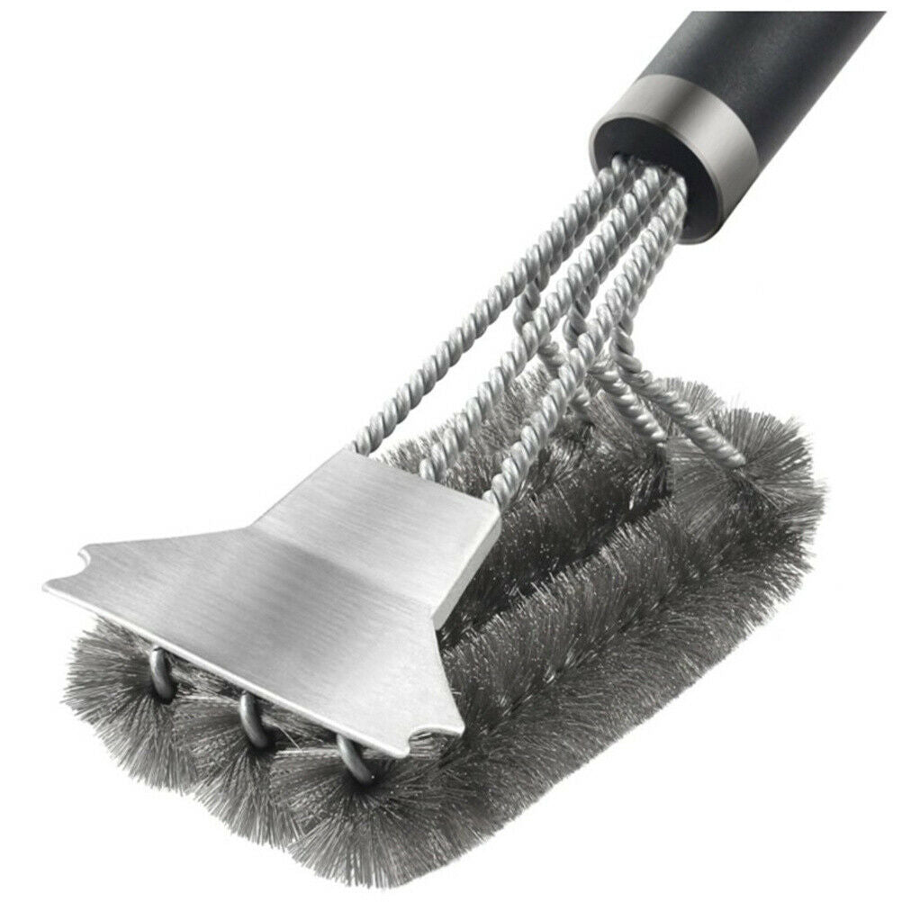 Grill Brush and Scraper Best BBQ Cleaner Perfect Tools for All Grill TypesBDDD