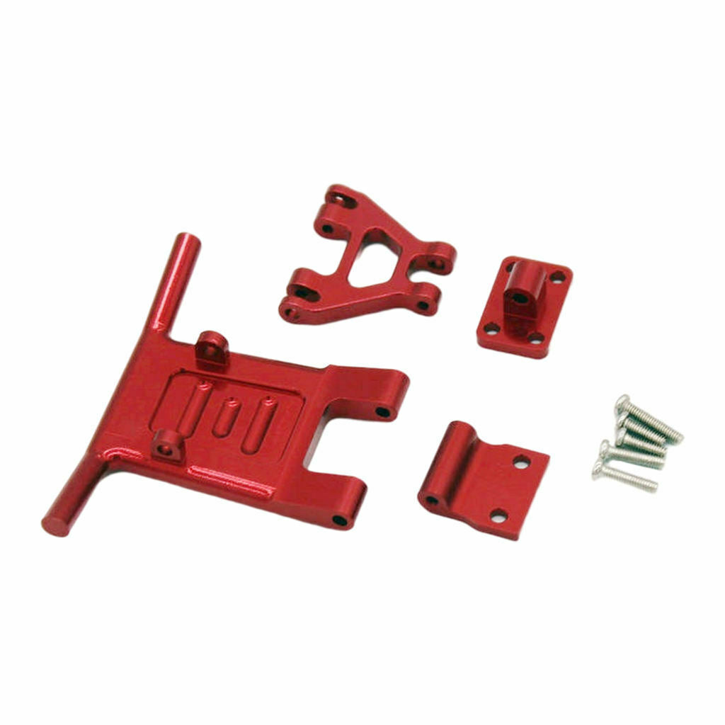 Front Guard & Bumper for Wltoys 124016 124018 124019 Crawler Car Buggy Red