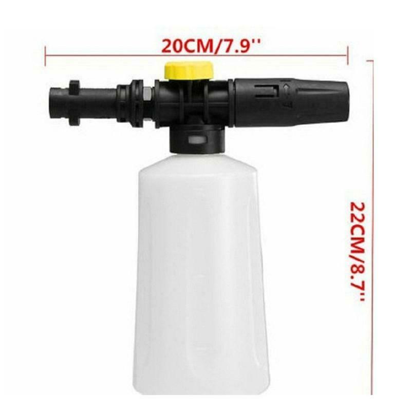 Foam Cannon Bottle Foam Generator With Adjustable Sprayer Nozzle for Karcher
