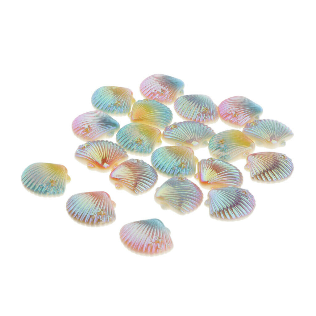 20pcs Flatback Rainbow Decoration For Card