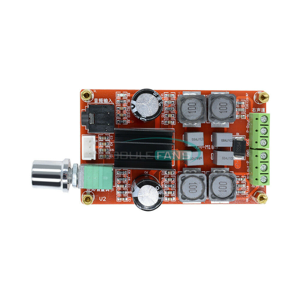 TPA3116D2 2X50W 12V 24V Digital Amplifier Board Class D Dual Channel Stereo AMP
