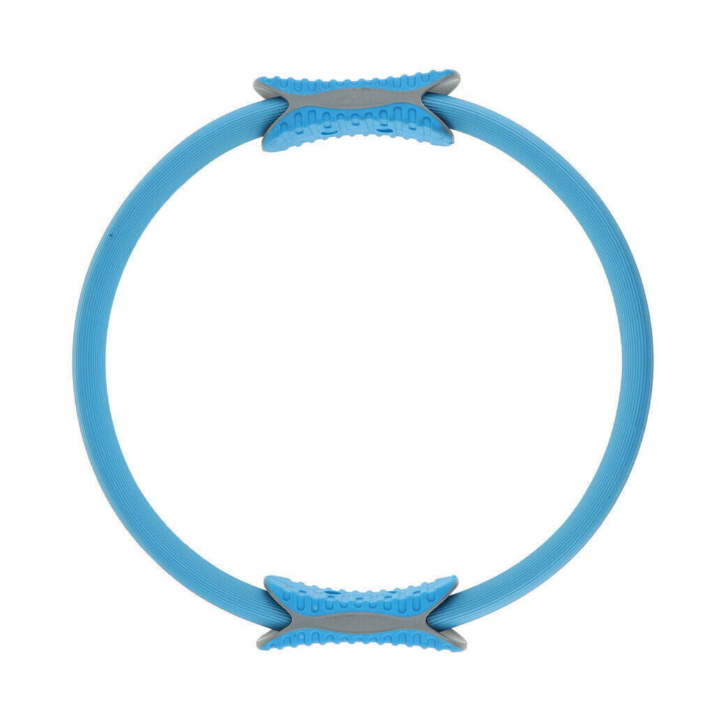 Blue Pilates Ring Resistance Ring Loop Magic Circle 30 Cm Diameter For Pilates