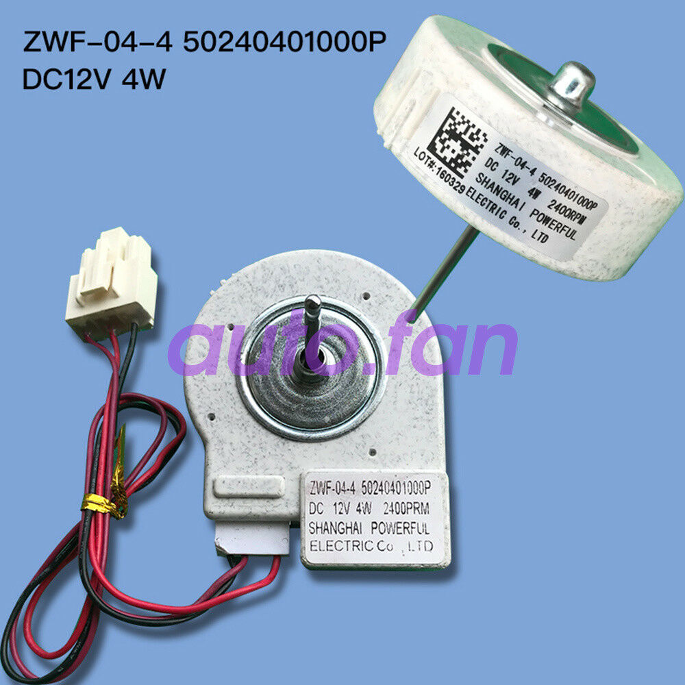 New ZWF-04-4 for refrigerator brushless fan DC motor 50240401000P 12V 4